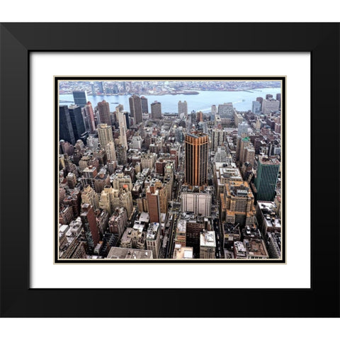 Components Black Modern Wood Framed Art Print with Double Matting by Chester, Colby