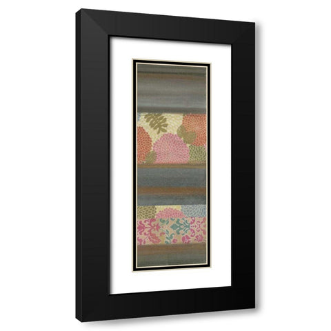 Pretty in Pink IV Black Modern Wood Framed Art Print with Double Matting by Green-Aldridge, W.