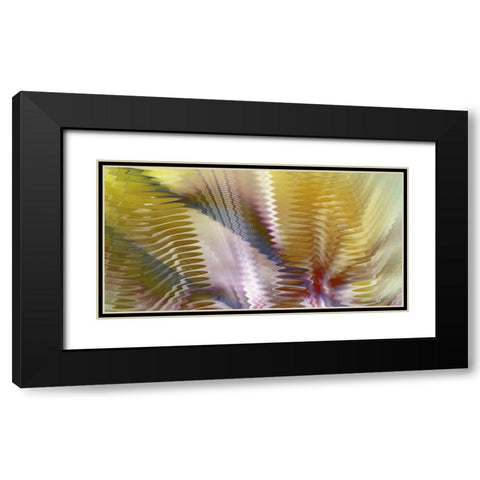 Symphonic I Black Modern Wood Framed Art Print with Double Matting by Burghardt, James