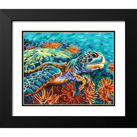 Sea Sweetheart I Black Modern Wood Framed Art Print with Double Matting by Vitaletti, Carolee