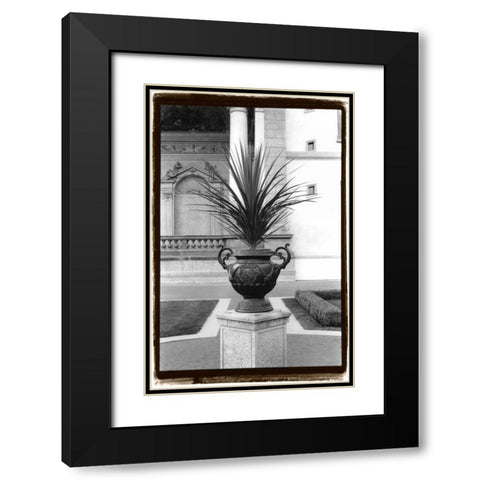 Royal Urn I Black Modern Wood Framed Art Print with Double Matting by DeNardo, Laura