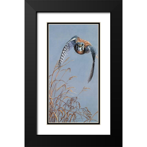 Prairie Lighting Black Modern Wood Framed Art Print with Double Matting by Mock, Carolyn