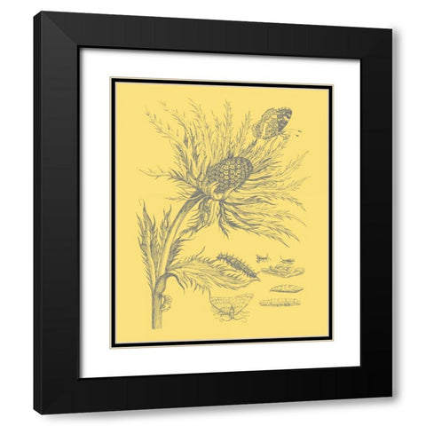 Natures Optimism I Black Modern Wood Framed Art Print with Double Matting by Vision Studio