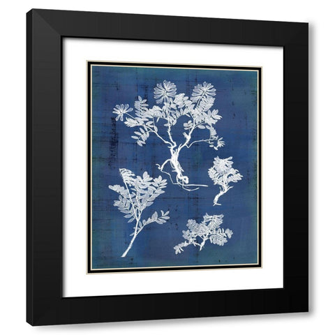 Natures Imprint II Black Modern Wood Framed Art Print with Double Matting by Vision Studio