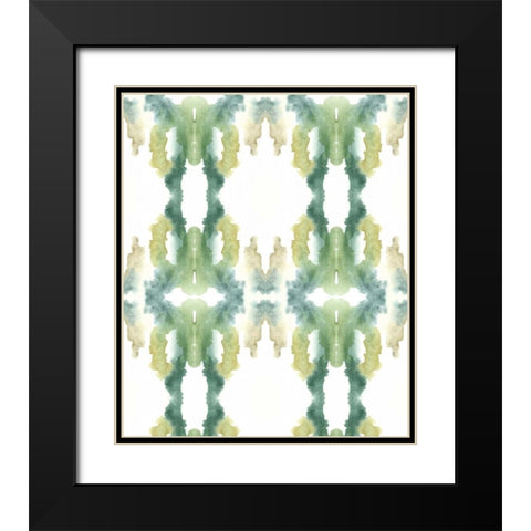 Buoyancy V Black Modern Wood Framed Art Print with Double Matting by Zarris, Chariklia