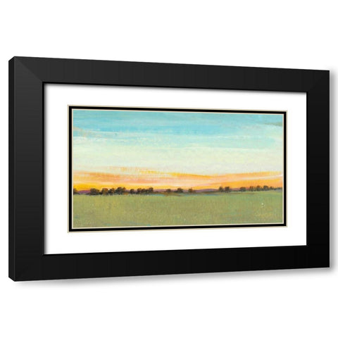 Morning in the Meadow I Black Modern Wood Framed Art Print with Double Matting by OToole, Tim