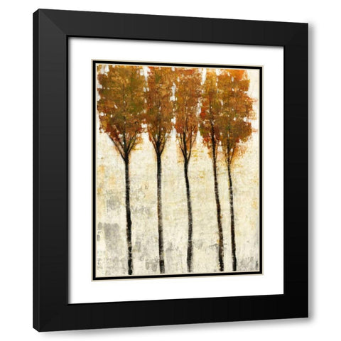 Crystal Canopy I Black Modern Wood Framed Art Print with Double Matting by OToole, Tim