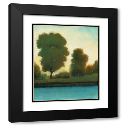 Quiet Moment I Black Modern Wood Framed Art Print with Double Matting by OToole, Tim