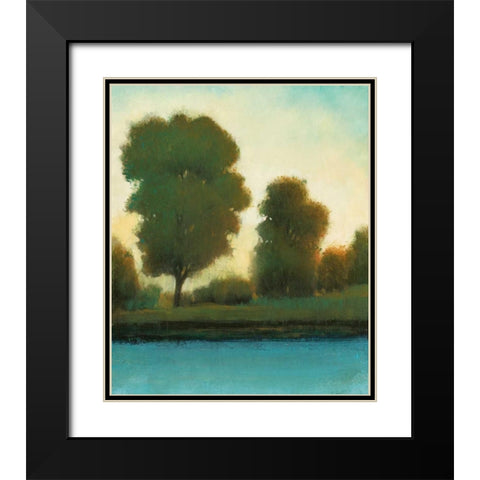 Quiet Moment I Black Modern Wood Framed Art Print with Double Matting by OToole, Tim