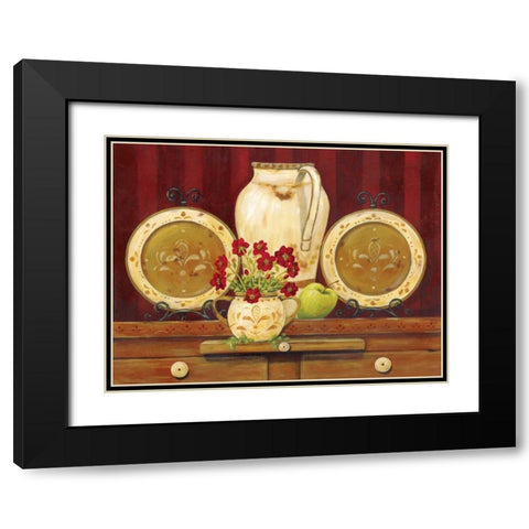 Vintage Ware Black Modern Wood Framed Art Print with Double Matting by Moulton, Jo