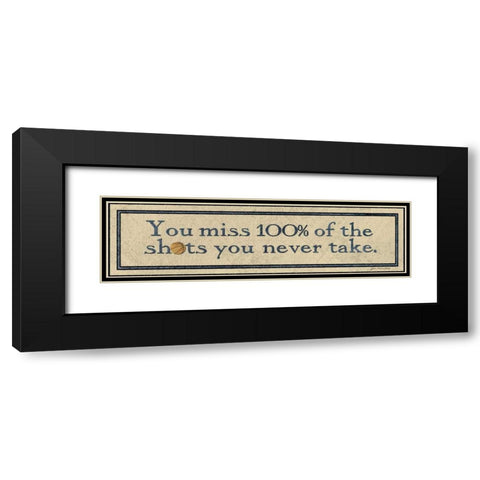 Shots Black Modern Wood Framed Art Print with Double Matting by Moulton, Jo