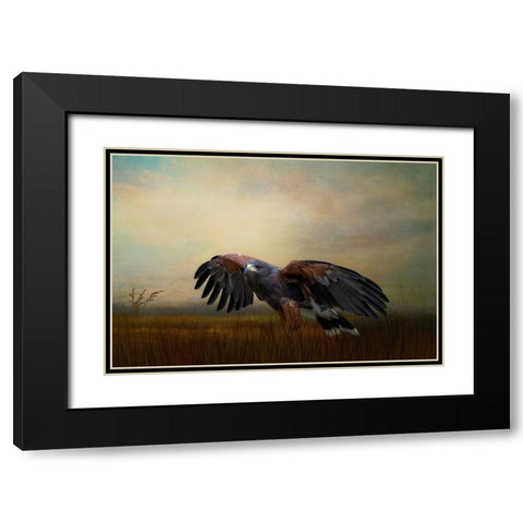 On the Hunt Black Modern Wood Framed Art Print with Double Matting by Parker, Kelley