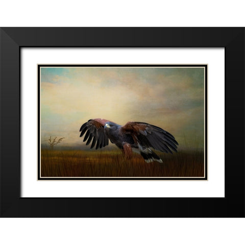 On the Hunt Black Modern Wood Framed Art Print with Double Matting by Parker, Kelley