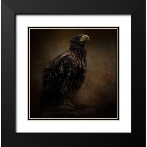 Facing the Unknown Black Modern Wood Framed Art Print with Double Matting by Parker, Kelley