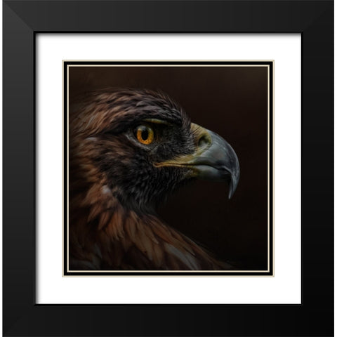 Eye-Catching Black Modern Wood Framed Art Print with Double Matting by Parker, Kelley