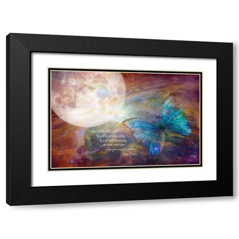 Heading Home Black Modern Wood Framed Art Print with Double Matting by Murdock, Ramona