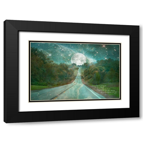 Great and Marvelous Black Modern Wood Framed Art Print with Double Matting by Murdock, Ramona