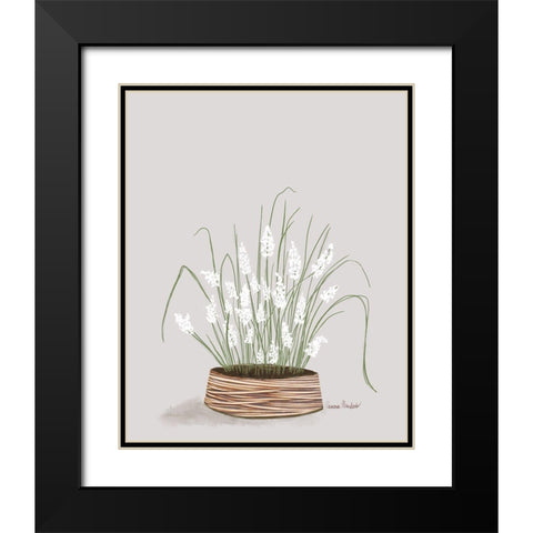 Solarium Plant III Black Modern Wood Framed Art Print with Double Matting by Murdock, Ramona