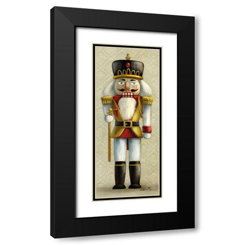 Christmas Nutcracker  I Black Modern Wood Framed Art Print with Double Matting by Milan, Vittorio