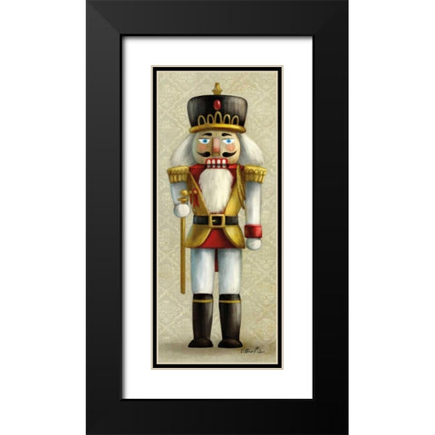 Christmas Nutcracker  I Black Modern Wood Framed Art Print with Double Matting by Milan, Vittorio