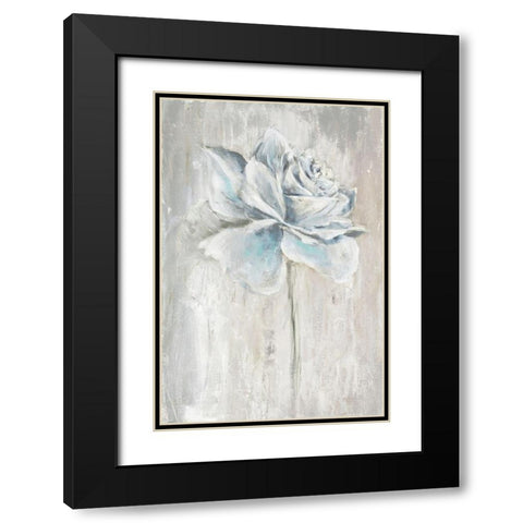 Artists Rose Black Modern Wood Framed Art Print with Double Matting by Gold, Lora