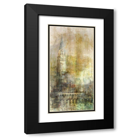About The City Black Modern Wood Framed Art Print with Double Matting by Roko, Ken