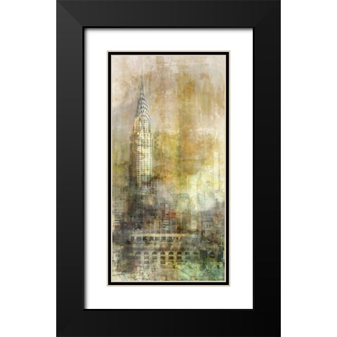 About The City Black Modern Wood Framed Art Print with Double Matting by Roko, Ken