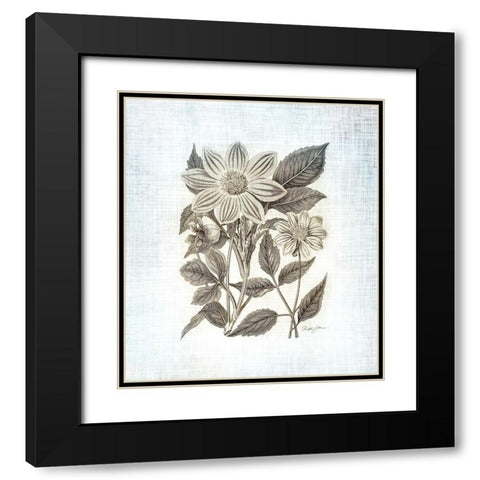 Farmhouse Botanical 4 Black Modern Wood Framed Art Print with Double Matting by James, Christopher