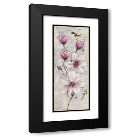 Magnolia Estate 2 Black Modern Wood Framed Art Print with Double Matting by Key