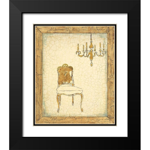 Sitting Pretty Black Modern Wood Framed Art Print with Double Matting by Studio