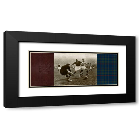 Vintage Match Black Modern Wood Framed Art Print with Double Matting by Appleman, Sam