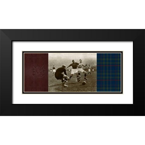 Vintage Match Black Modern Wood Framed Art Print with Double Matting by Appleman, Sam