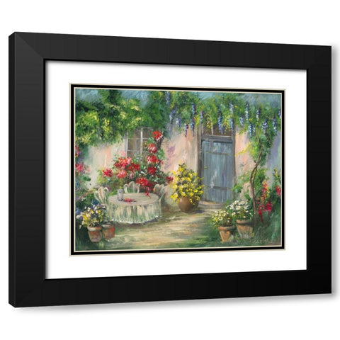 Romantic II Black Modern Wood Framed Art Print with Double Matting by Schottler, Katharina