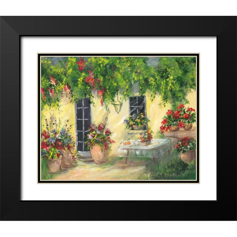 Romantic III Black Modern Wood Framed Art Print with Double Matting by Schottler, Katharina