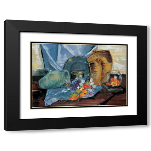 Still life I Black Modern Wood Framed Art Print with Double Matting by Cruysberg, Marijke
