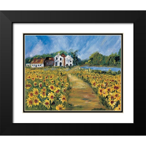 View at the malthouse Black Modern Wood Framed Art Print with Double Matting by Cruysberg, Marijke
