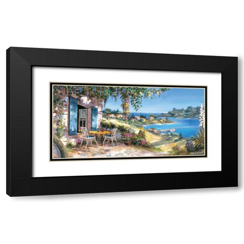 Lovely panorama Black Modern Wood Framed Art Print with Double Matting by Withaar, Reint
