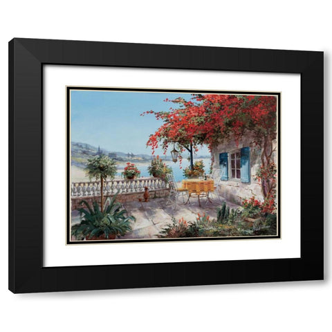 Everyones dream Black Modern Wood Framed Art Print with Double Matting by Withaar, Reint