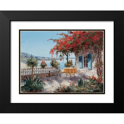 Everyones dream Black Modern Wood Framed Art Print with Double Matting by Withaar, Reint