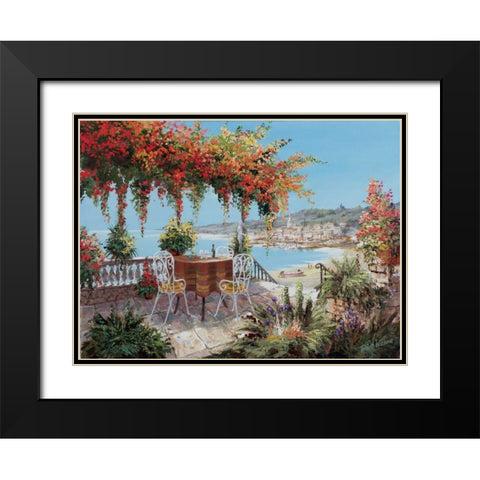 Makes my day perfect Black Modern Wood Framed Art Print with Double Matting by Withaar, Reint