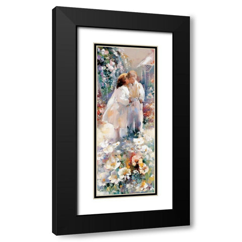 Secrets Black Modern Wood Framed Art Print with Double Matting by Camel, Stefanie