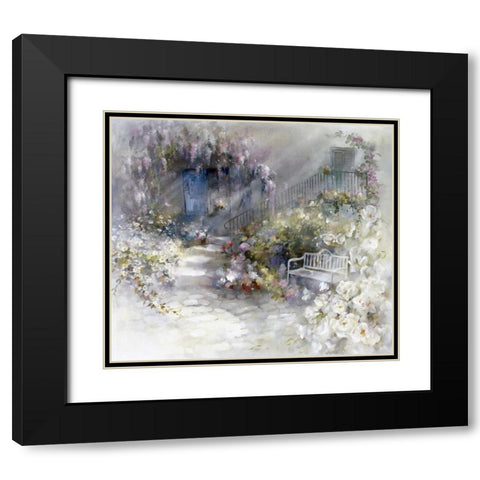 Wordless Black Modern Wood Framed Art Print with Double Matting by Haenraets, Willem