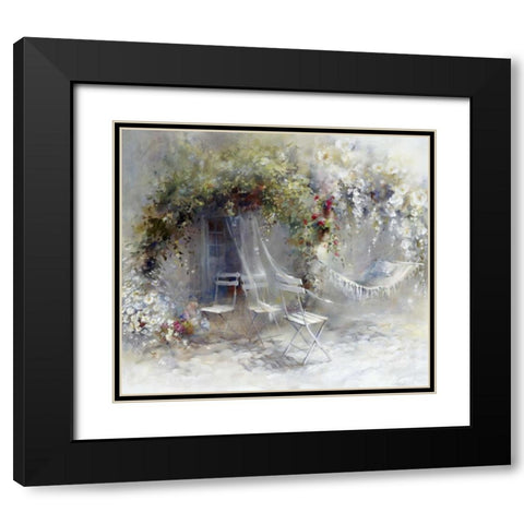 Just peace Black Modern Wood Framed Art Print with Double Matting by Haenraets, Willem