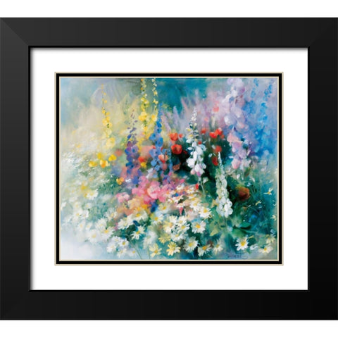 Roadside Black Modern Wood Framed Art Print with Double Matting by Haenraets, Willem