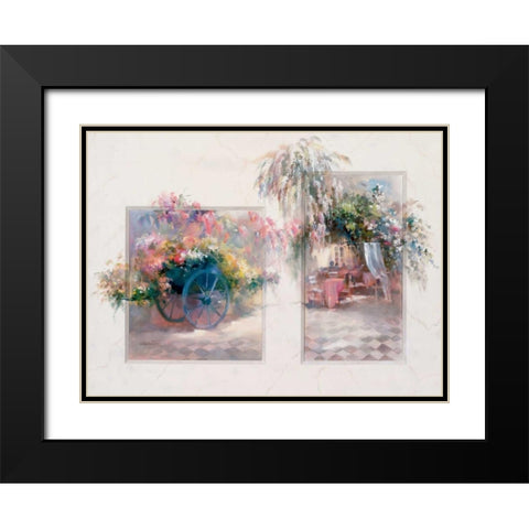 Entrance Black Modern Wood Framed Art Print with Double Matting by Haenraets, Willem