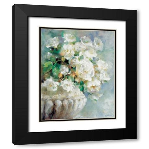A vague memory Black Modern Wood Framed Art Print with Double Matting by Haenraets, Willem