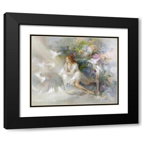 Soft touch Black Modern Wood Framed Art Print with Double Matting by Haenraets, Willem