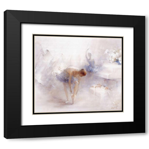 Audition Black Modern Wood Framed Art Print with Double Matting by Haenraets, Willem