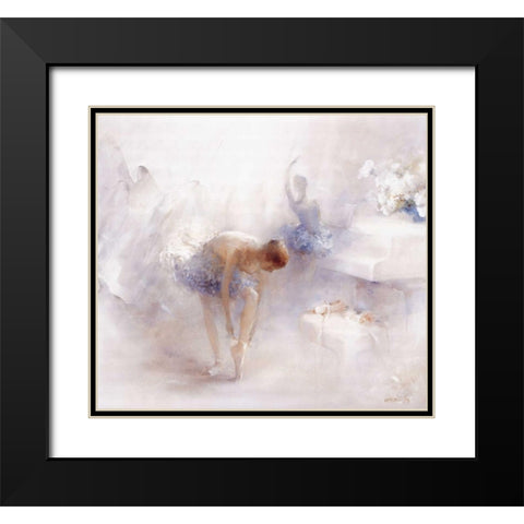 Audition Black Modern Wood Framed Art Print with Double Matting by Haenraets, Willem