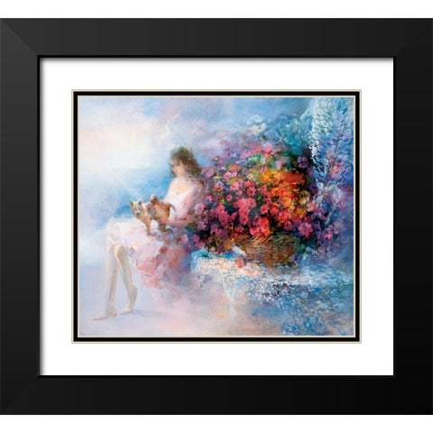 Special memories Black Modern Wood Framed Art Print with Double Matting by Haenraets, Willem